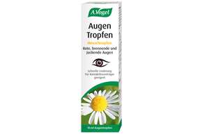 Sie sehen eine Packung A.Vogel Augen Tropfen Heuschnupfen, Produktbild: 01 A.Vogel Augen Tropfen Heuschnupfen, A-Nr.: 5970654 - 01