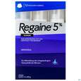 Sie sehen eine Packung Regaine Schaum Z.anwendung Auf Der Kopfhaut 5% Bp3x6 180g, Produktbild: 01 Regaine Schaum Z.anwendung Auf Der Kopfhaut 5% Bp3x6 180g, A-Nr.: 4209961 - 01
