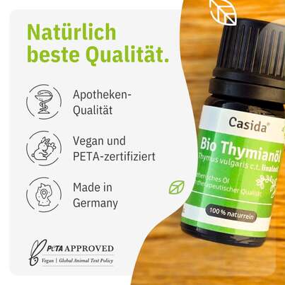 Bio Thymianöl linalool, A-Nr.: 5955554 - 02