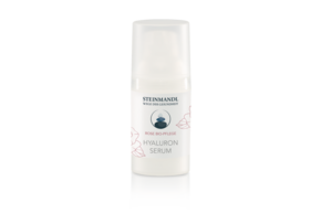 Sie sehen eine Packung STEINMANDL HYALURON SERUM 30ML, Produktbild: 01 STEINMANDL HYALURON SERUM 30ML, A-Nr.: 5975232 - 01
