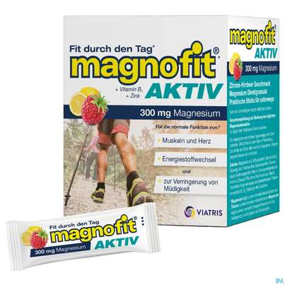 Magnofit Aktiv 300mg Stick 30st, A-Nr.: 5833495 - 02