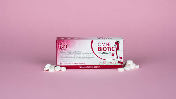 OMNi-BiOTiC® iMMUND, 30 Lutschtabletten, A-Nr.: 5462981 - 02