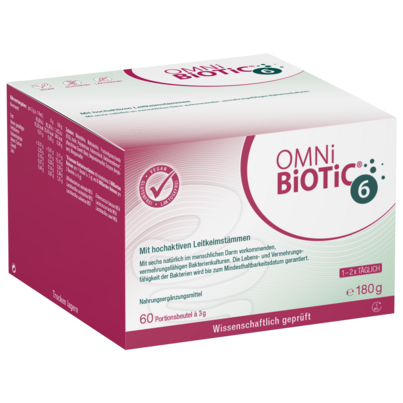 OMNi-BiOTiC® 6, 60 Sachets a 3g, A-Nr.: 3887073 - 01