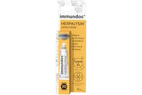 Sie sehen eine Packung immundoc® HERPALYSIN®, Produktbild: 01 immundoc® HERPALYSIN®, A-Nr.: 5452215 - 01