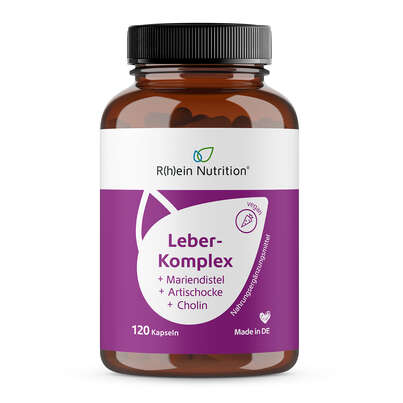 R(h)ein Nutrition Leber-Komplex Mariendistel + Artischocke Kapseln hochdosiert, A-Nr.: 5987181 - 01