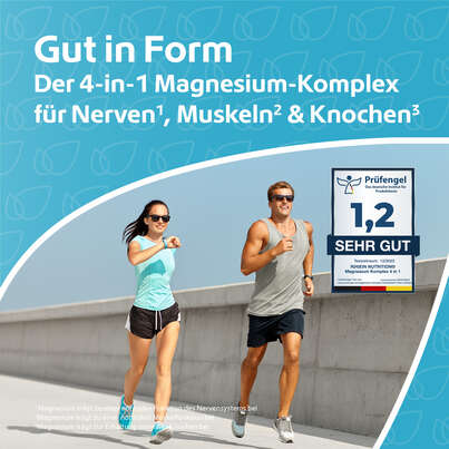 Sie sehen eine Packung R(h)ein Nutrition Magnesium Komplex 4 in 1 Kapseln hochdosiert vegan, Produktbild: 02 R(h)ein Nutrition Magnesium Komplex 4 in 1 Kapseln hochdosiert vegan, A-Nr.: 5987206 - 02