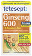 Sie sehen eine Packung TETESEPT Ginseng 600 Intens Tabletten 30 Stk, Produktbild: 01 TETESEPT Ginseng 600 Intens Tabletten 30 Stk, A-Nr.: 5973227 - 01
