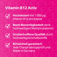 Sie sehen eine Packung R(h)ein Nutrition Vitamin B12 Activ 1.000 µg Kapseln hochdosiert, Produktbild: 03 R(h)ein Nutrition Vitamin B12 Activ 1.000 µg Kapseln hochdosiert, A-Nr.: 5987258 - 03
