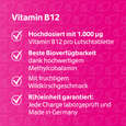 Sie sehen eine Packung R(h)ein Nutrition Vitamin B12 1.000 µg Lutschtabletten hochdosiert, Produktbild: 03 R(h)ein Nutrition Vitamin B12 1.000 µg Lutschtabletten hochdosiert, A-Nr.: 5987241 - 03