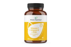 R(h)ein Nutrition Vitamin C + D3 + Zink Immunsystem Ultra Kapseln, A-Nr.: 5987270 - 01