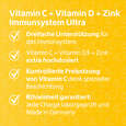 Sie sehen eine Packung R(h)ein Nutrition Vitamin C + D3 + Zink Immunsystem Ultra Kapseln, Produktbild: 03 R(h)ein Nutrition Vitamin C + D3 + Zink Immunsystem Ultra Kapseln, A-Nr.: 5987270 - 03
