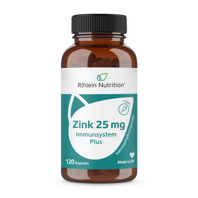 R(h)ein Nutrition Zink 25 mg hochdosiert Immunsystem Plus Kapseln, A-Nr.: 5987324 - 01