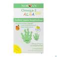 Sie sehen eine Packung Omega -3 Norsan/alga Kids Jelly Kaugelee Drop Tutti-frutti 45st, Produktbild: 01 Omega -3 Norsan/alga Kids Jelly Kaugelee Drop Tutti-frutti 45st, A-Nr.: 5825946 - 01