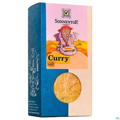 Sie sehen eine Packung Sonnentor Bio Curry Suess 50g, Produktbild: 03 Sonnentor Bio Curry Suess 50g, A-Nr.: 5227961 - 03