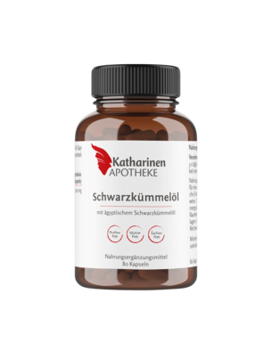 Schwarzkümmelöl 500mg 80 Weichkapseln, A-Nr.: 8023911 - 01