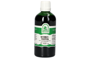 Sie sehen eine Packung WERMUT TROPFEN 100 ML, Produktbild: 01 WERMUT TROPFEN 100 ML, A-Nr.: 4272557 - 01