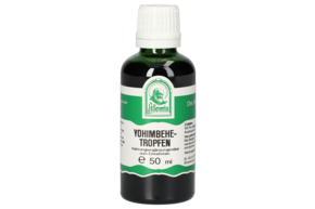 Sie sehen eine Packung YOHIMBEHE TROPFEN 50 ML, Produktbild: 01 YOHIMBEHE TROPFEN 50 ML, A-Nr.: 5471827 - 01