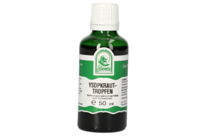 Sie sehen eine Packung YSOPKRAUT TROPFEN 50 ML, Produktbild: 01 YSOPKRAUT TROPFEN 50 ML, A-Nr.: 4312104 - 01