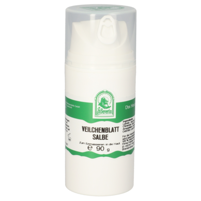 Sie sehen eine Packung VEILCHENBLATT SALBE 90 G, Produktbild: 01 VEILCHENBLATT SALBE 90 G, A-Nr.: 5719109 - 01