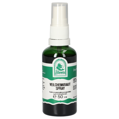 Sie sehen eine Packung VEILCHENKRAUT SPRAY 50 ML, Produktbild: 01 VEILCHENKRAUT SPRAY 50 ML, A-Nr.: 5954589 - 01
