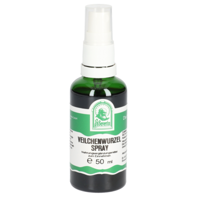 Sie sehen eine Packung VEILCHENWURZEL SPRAY 50 ML, Produktbild: 01 VEILCHENWURZEL SPRAY 50 ML, A-Nr.: 5719144 - 01