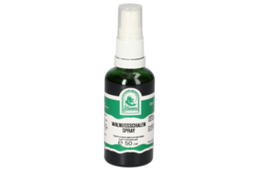 Sie sehen eine Packung WALNUSSSCHALEN SPRAY 50 ML, Produktbild: 01 WALNUSSSCHALEN SPRAY 50 ML, A-Nr.: 5902983 - 01