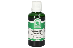 Sie sehen eine Packung YAMSWURZEL TROPFEN 50 ML, Produktbild: 01 YAMSWURZEL TROPFEN 50 ML, A-Nr.: 5727474 - 01