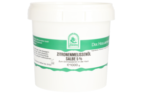 ZITRONENMELISSENOEL SALBE 5% 1000 G, A-Nr.: 5803005 - 01