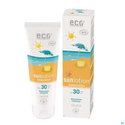 Sonnenprodukte Eco/cosmetics Bio Lotion Lsf30 Ohne Duft 125ml, A-Nr.: 5922336 - 01