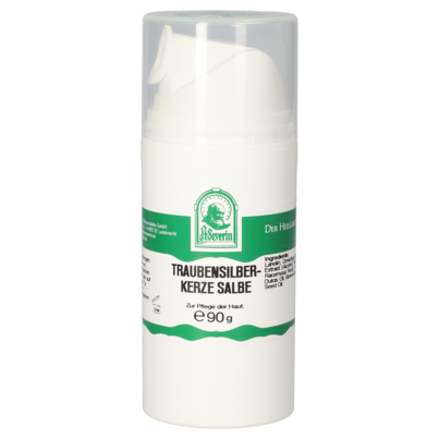 Sie sehen eine Packung TRAUBENSILBERKERZE SALBE 90G, Produktbild: 01 TRAUBENSILBERKERZE SALBE 90G, A-Nr.: 5773770 - 01