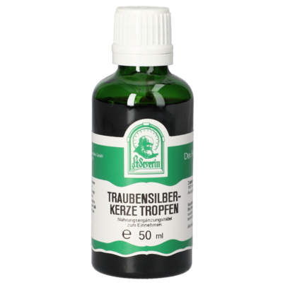 Sie sehen eine Packung TRAUBENSILBERKERZE TROPFEN 50ML, Produktbild: 01 TRAUBENSILBERKERZE TROPFEN 50ML, A-Nr.: 5773741 - 01