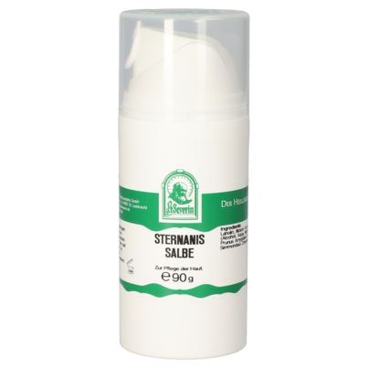 Sie sehen eine Packung STERNANIS SALBE 90 G, Produktbild: 01 STERNANIS SALBE 90 G, A-Nr.: 5718771 - 01
