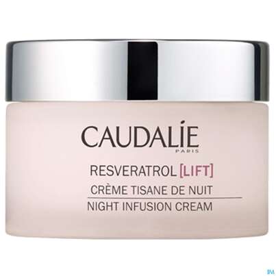 Sie sehen eine Packung Caudalie Resveratrol/lift Kraeuternachtcreme 50ml, Produktbild: 02 Caudalie Resveratrol/lift Kraeuternachtcreme 50ml, A-Nr.: 4363975 - 02