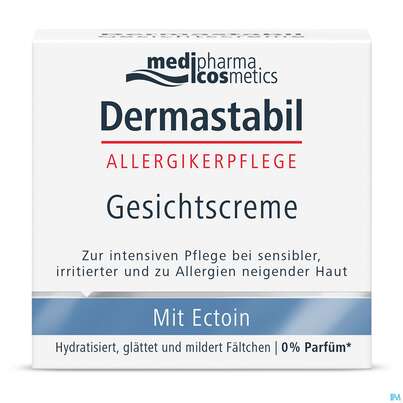 Sie sehen eine Packung Dermastabil Gesichtscreme 50ml, Produktbild: 02 Dermastabil Gesichtscreme 50ml, A-Nr.: 5429914 - 02