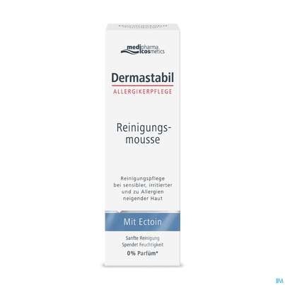 Sie sehen eine Packung Dermastabil Reinigungsmousse 150ml, Produktbild: 03 Dermastabil Reinigungsmousse 150ml, A-Nr.: 5429937 - 03