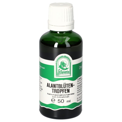 Sie sehen eine Packung ALANTBLUETEN TROPFEN 50 ML, Produktbild: 01 ALANTBLUETEN TROPFEN 50 ML, A-Nr.: 4878219 - 01