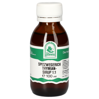 SPITZWEGERICH THYMIAN SIRUP 100 ML, A-Nr.: 4394898 - 01