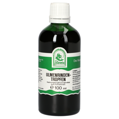 Sie sehen eine Packung ULMENRINDEN TROPFEN 100ML, Produktbild: 01 ULMENRINDEN TROPFEN 100ML, A-Nr.: 4377078 - 01