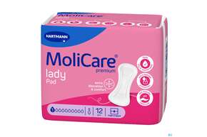 Inkontinenz Molicare Premium/lady Pad Tropfen 1 P12 12st, A-Nr.: 5933972 - 01
