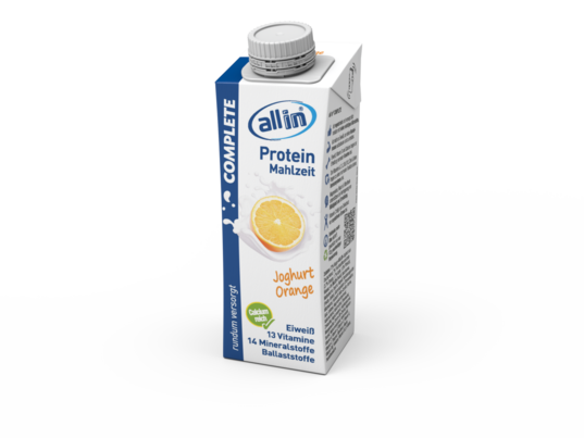 all in® COMPLETE Joghurt Orange (14 x 250 ml), A-Nr.: 4907292 - 01
