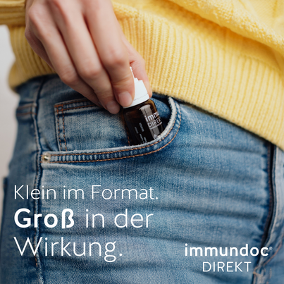 immundoc® DIREKT Trinkfläschchen, A-Nr.: 3896020 - 08