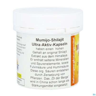 Mumijo-shilajit Extrakt Kapseln 90st, A-Nr.: 5869501 - 05