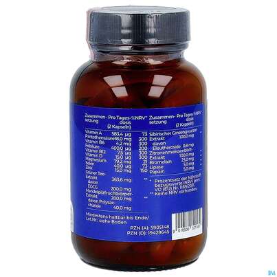 Sie sehen eine Packung Vita Libra Kapseln Hashilibra 60st, Produktbild: 02 Vita Libra Kapseln Hashilibra 60st, A-Nr.: 5905148 - 02