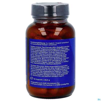 Sie sehen eine Packung Vita Libra Kapseln Hashilibra 60st, Produktbild: 05 Vita Libra Kapseln Hashilibra 60st, A-Nr.: 5905148 - 05