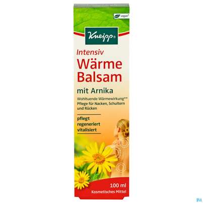 Sie sehen eine Packung Kalt/warm Therapie Kneipp Waermebalsam Arnika 100ml, Produktbild: 01 Kalt/warm Therapie Kneipp Waermebalsam Arnika 100ml, A-Nr.: 3435135 - 01