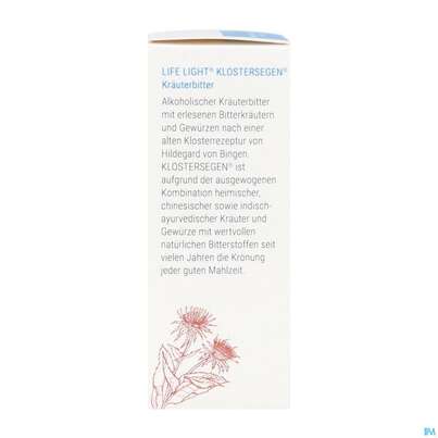 Sie sehen eine Packung Life Light Klosterseg.kräuterkon 50ml, Produktbild: 07 Life Light Klosterseg.kräuterkon 50ml, A-Nr.: 5884736 - 07