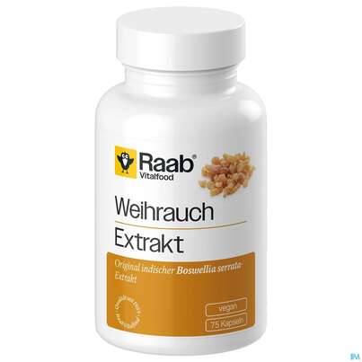 Sie sehen eine Packung Raab Weihrauch Kapseln 75 Kapseln, Produktbild: 02 Raab Weihrauch Kapseln 75 Kapseln, A-Nr.: 4531585 - 02