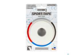 Tape Buddycare/med/sport Latexfrei 3,8cmx 10m Weiss 1st, A-Nr.: 5845009 - 01