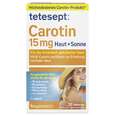 Sie sehen eine Packung tetesept Carotin 15mg Haut & Sonne Fta 30 Stk., Produktbild: 01 tetesept Carotin 15mg Haut & Sonne Fta 30 Stk., A-Nr.: 5179245 - 01