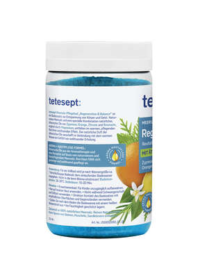 TETESEPT Meersalz-Pflegebad Regeneration &amp; Balance Meersalz 750G, A-Nr.: 6007078 - 01